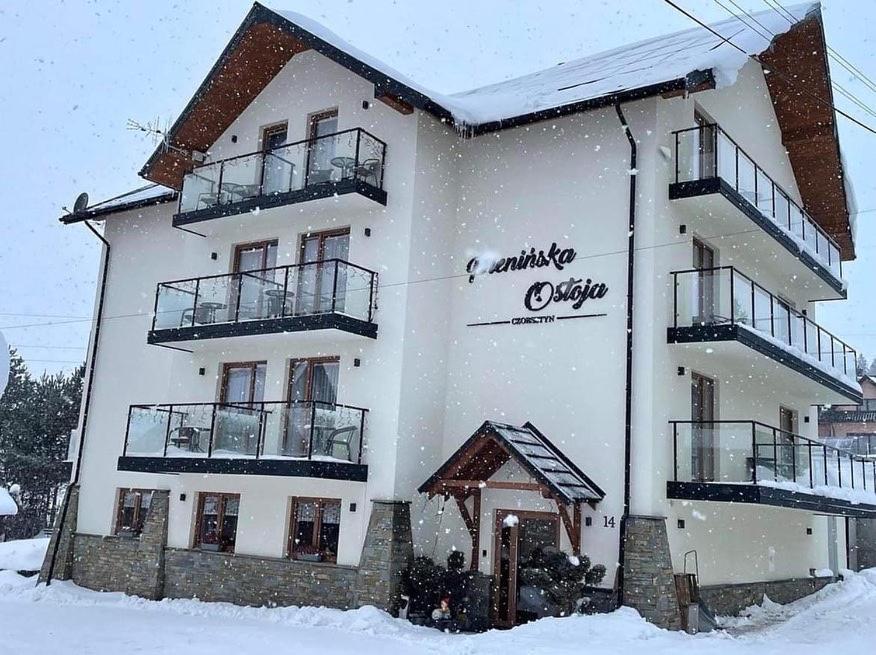 Pieninska Ostoja Panzió Czorsztyn Kültér fotó